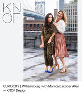 Curiocity Guide with Knof Design interviews Founder Monica Escobar Allen of The MoMeMans®