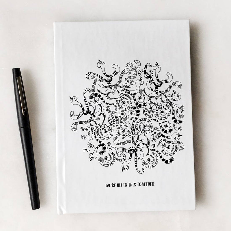 Wormies Pattern Journal | themomemans.com by Monica Escobar Allen