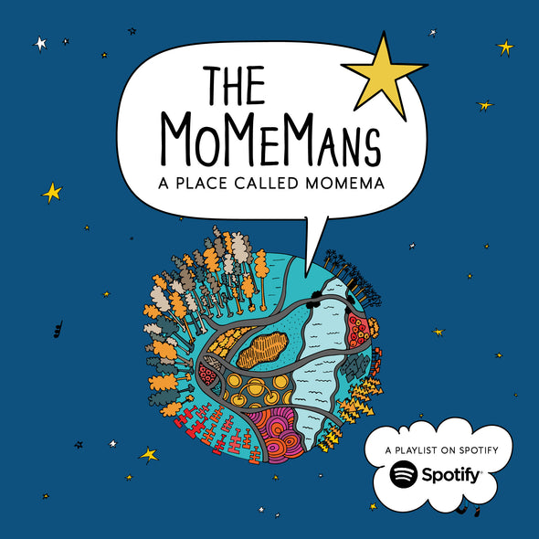 The MoMeMans on Spotify. Music and Poetry for Creative Grown-Up Kids to share with their Creative Kids | themomemans.com