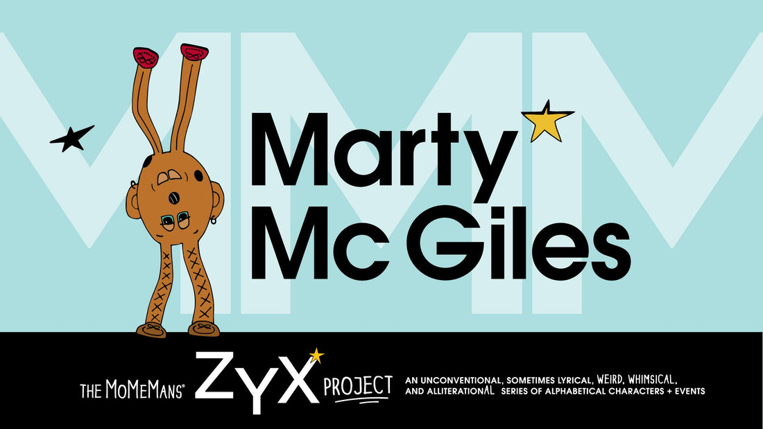 ZYX Project Letter M: Marty McGiles by Monica Escobar Allen | themomemans.com Learning the ABCs for Babies and Toddlers