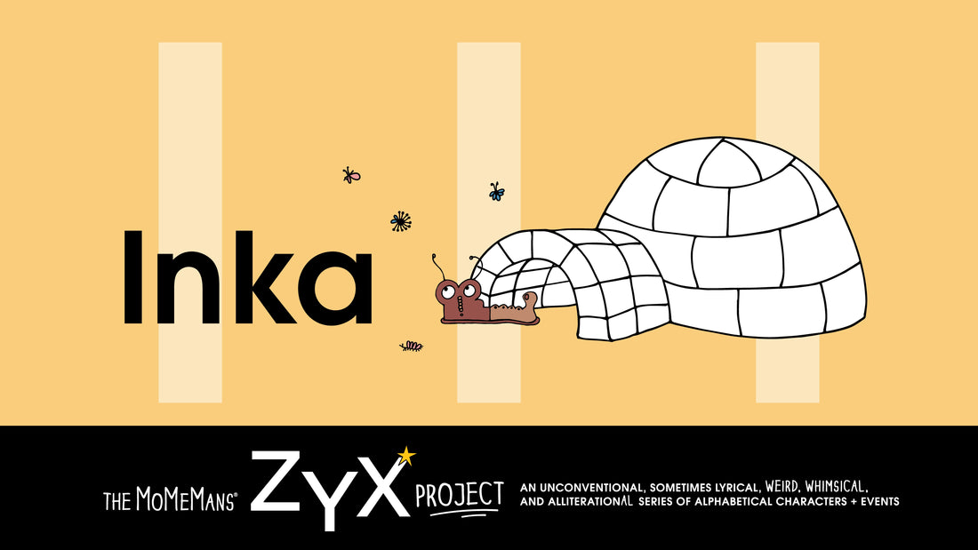 ZYX Project Letter I: Inka by Monica Escobar Allen | themomemans.com Learning the ABCs for Babies and Toddlers