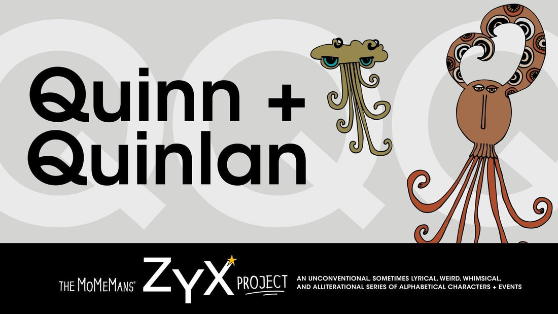 ZYX Project Letter Q: Quinn + Quinlan by Monica Escobar Allen | themomemans.com Learning the ABCs for Babies and Toddlers