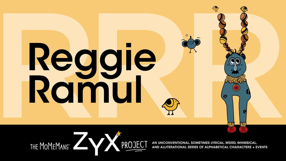 ZYX Project Letter R: Reggie Ramuul by Monica Escobar Allen | themomemans.com Learning the ABCs for Babies and Toddlers