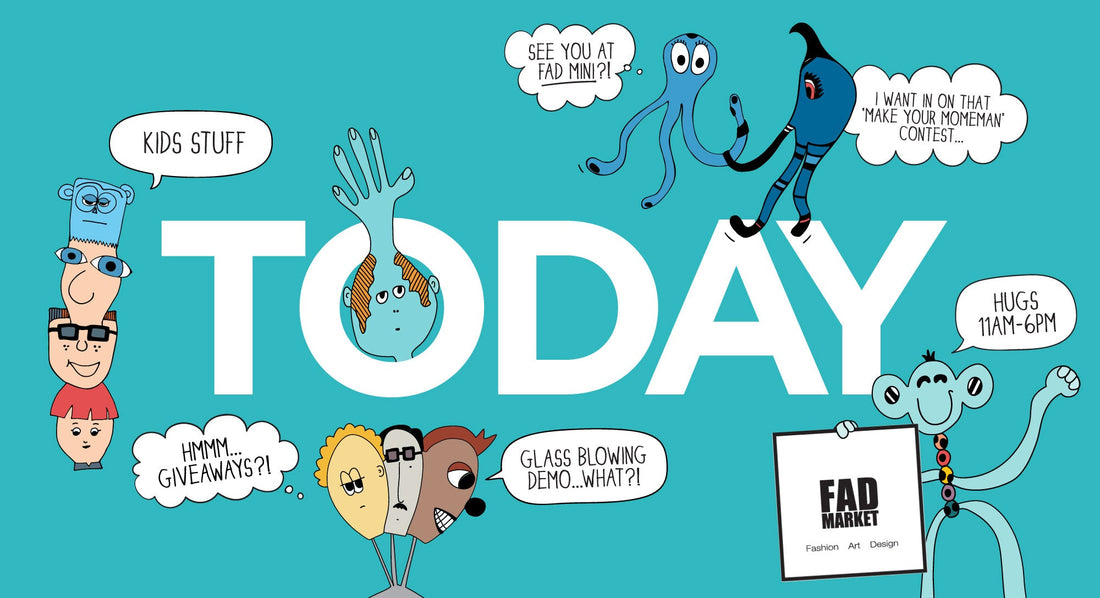 The MoMeMans + FAD Market FADmini, a Family + Kids Market June 29-30th in Brooklyn