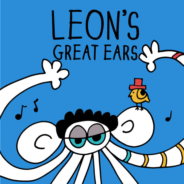 Leon's Great Ears by Monica Escobar Allen | themomemans.com Leon's great ears keep him dancing down city streets by turning noisy chaos into rhumba beats.