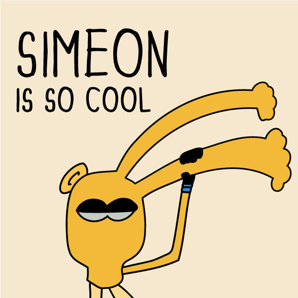 Simeon is So Cool by Monica Escobar | themomemans.com With the right kind of confidence, you can get away with anything.