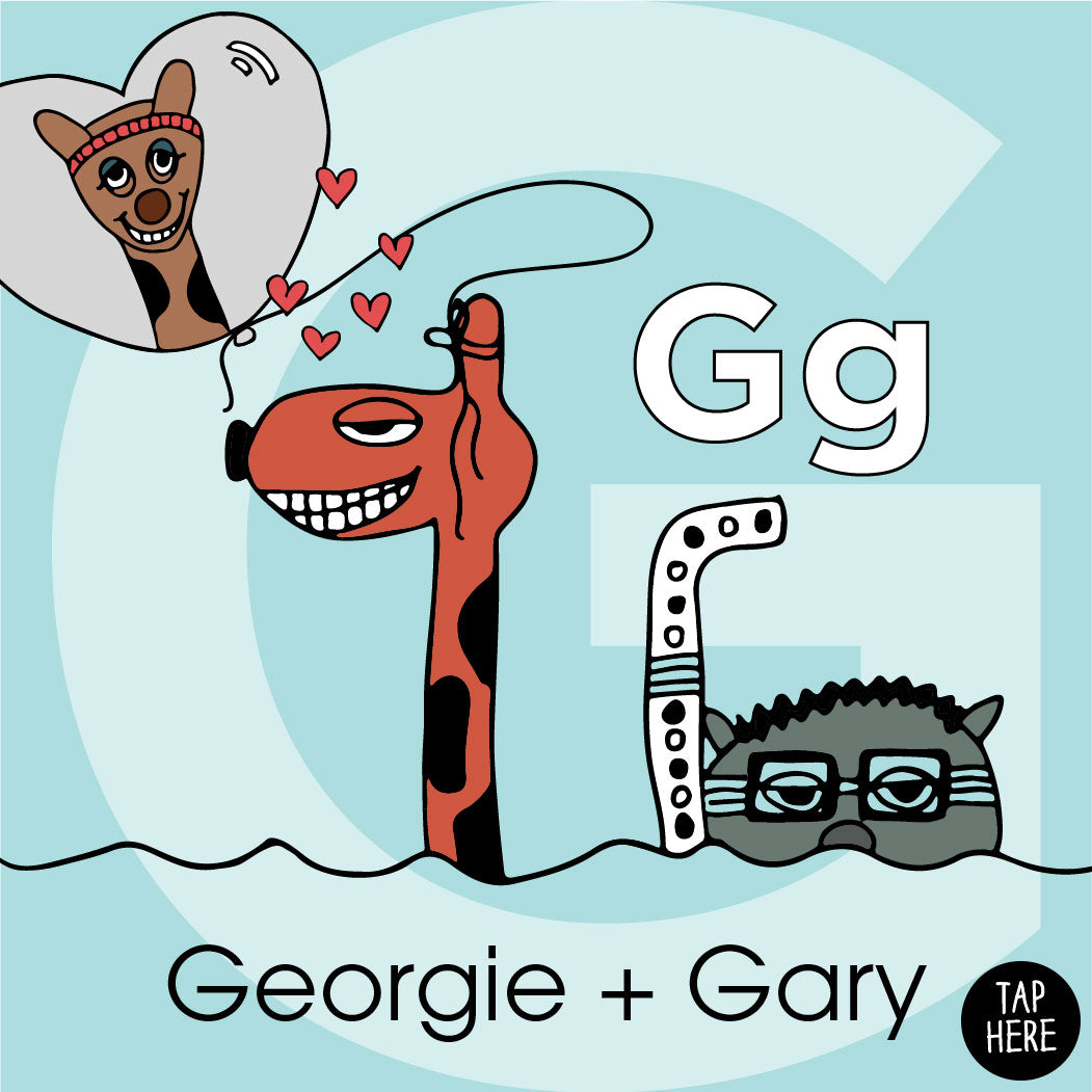 The Letter G: Georgie + Gary