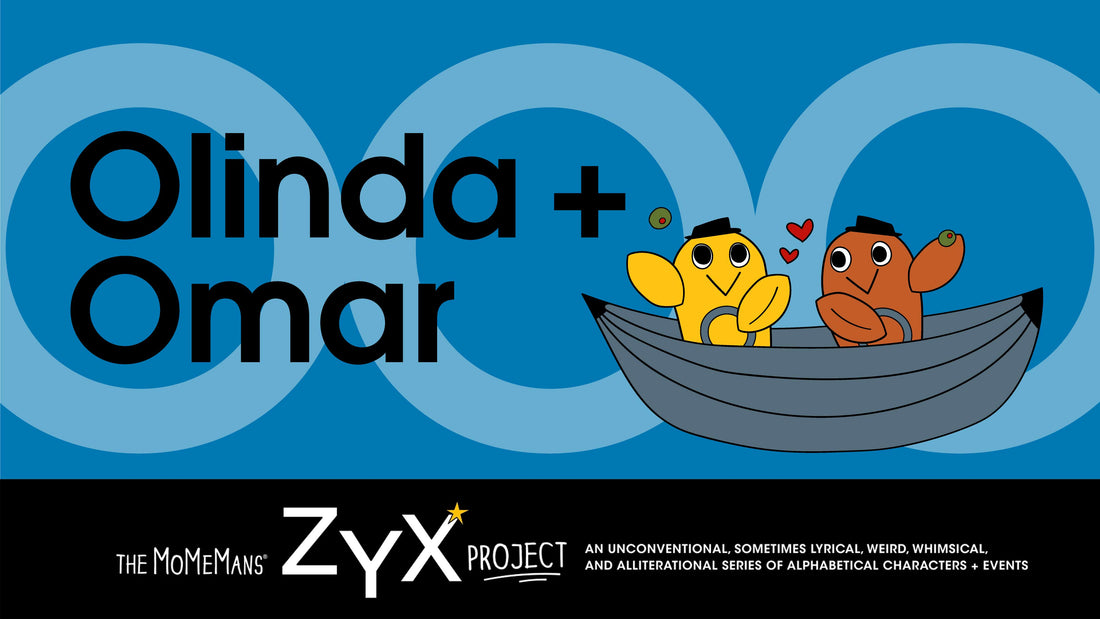 ZYX Project Letter O: Olinda + Omar by Monica Escobar Allen | themomemans.com Learning the ABCs for Babies and Toddlers