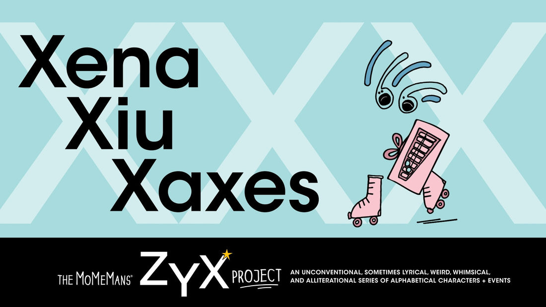 ZYX Project Letter X: Xena Xiu Xaxes by Monica Escobar Allen | themomemans.com Learning the ABCs for Babies and Toddlers