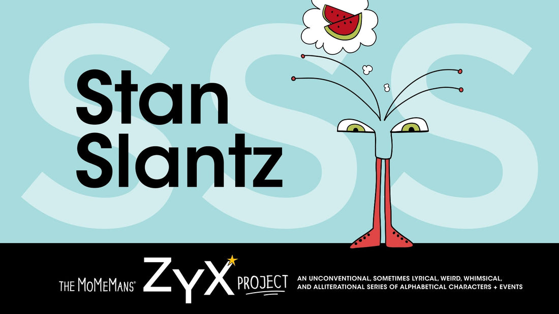 ZYX Project Letter S: Stan Slantz by Monica Escobar Allen | themomemans.com Learning the ABCs for Babies and Toddlers