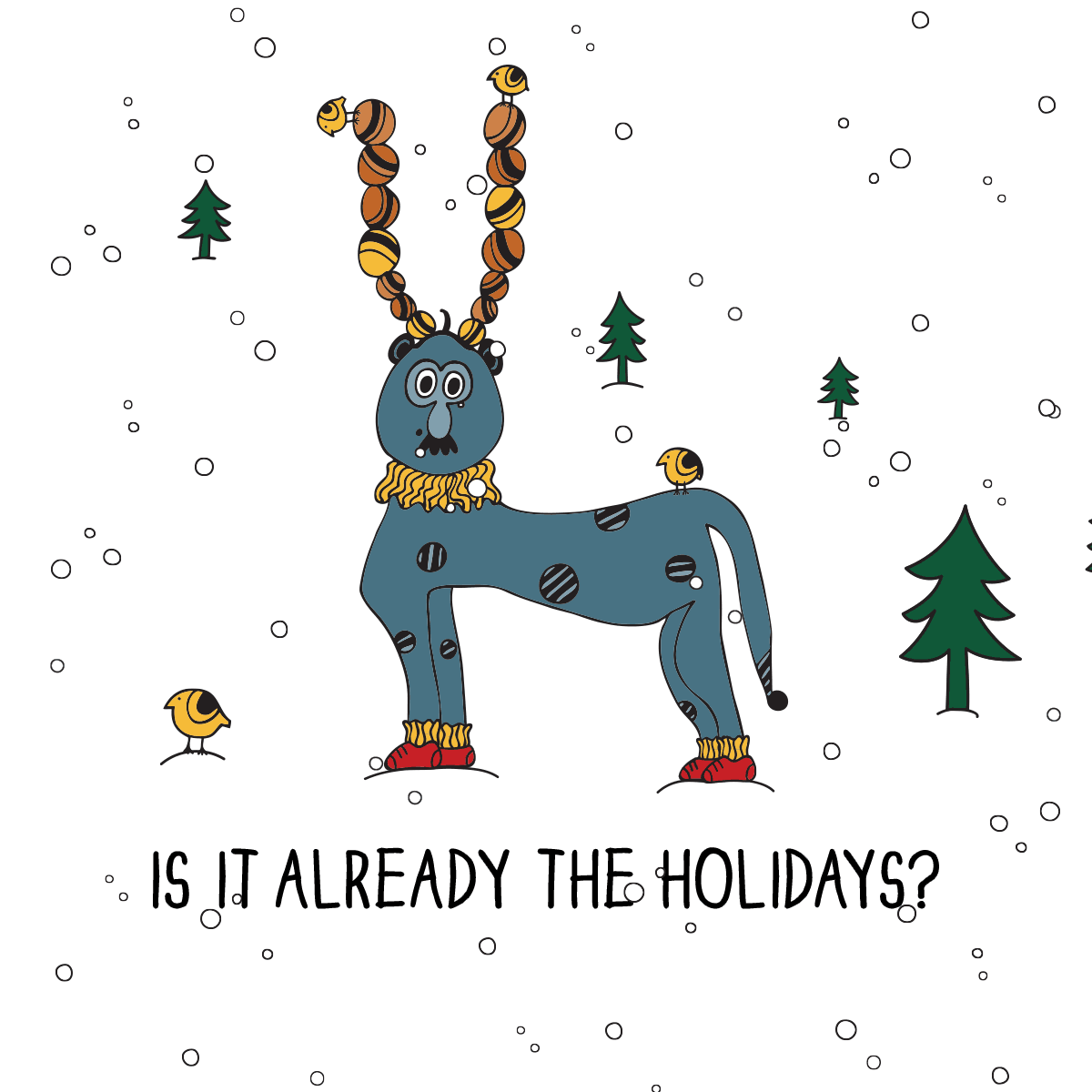 Is it already the holidays? Well let's go shopping! The MoMeMans by Monica Escobar Allen