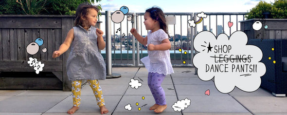Cute Kids Leggings, Dance Pants!! Like yoga pants for kids! The MoMeMans® by Monica Escobar Allen