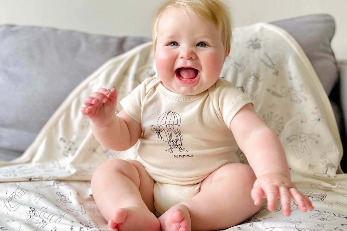 Organic Cotton Baby Shower Gift Bundles | themomemans.com