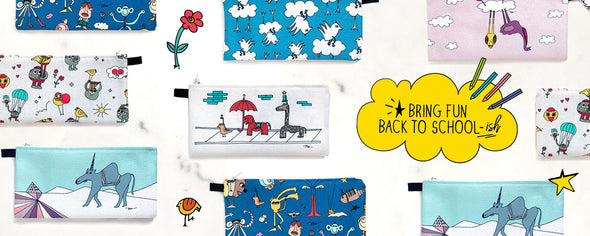 Cute Pencil Cases for Back to School-ish from The MoMeMans®