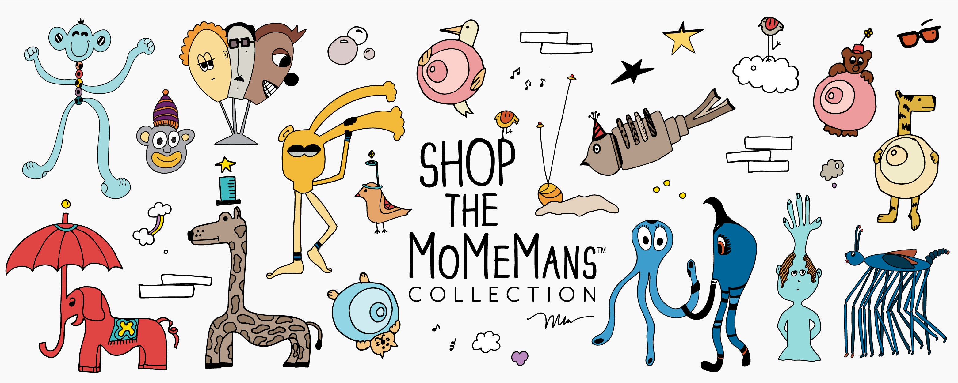 Shop The MoMeMans™ Collection by Monica Escobar Allen