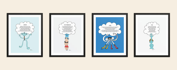 The MoMeMans® Prints with a Story by Monica Escobar Allen.
