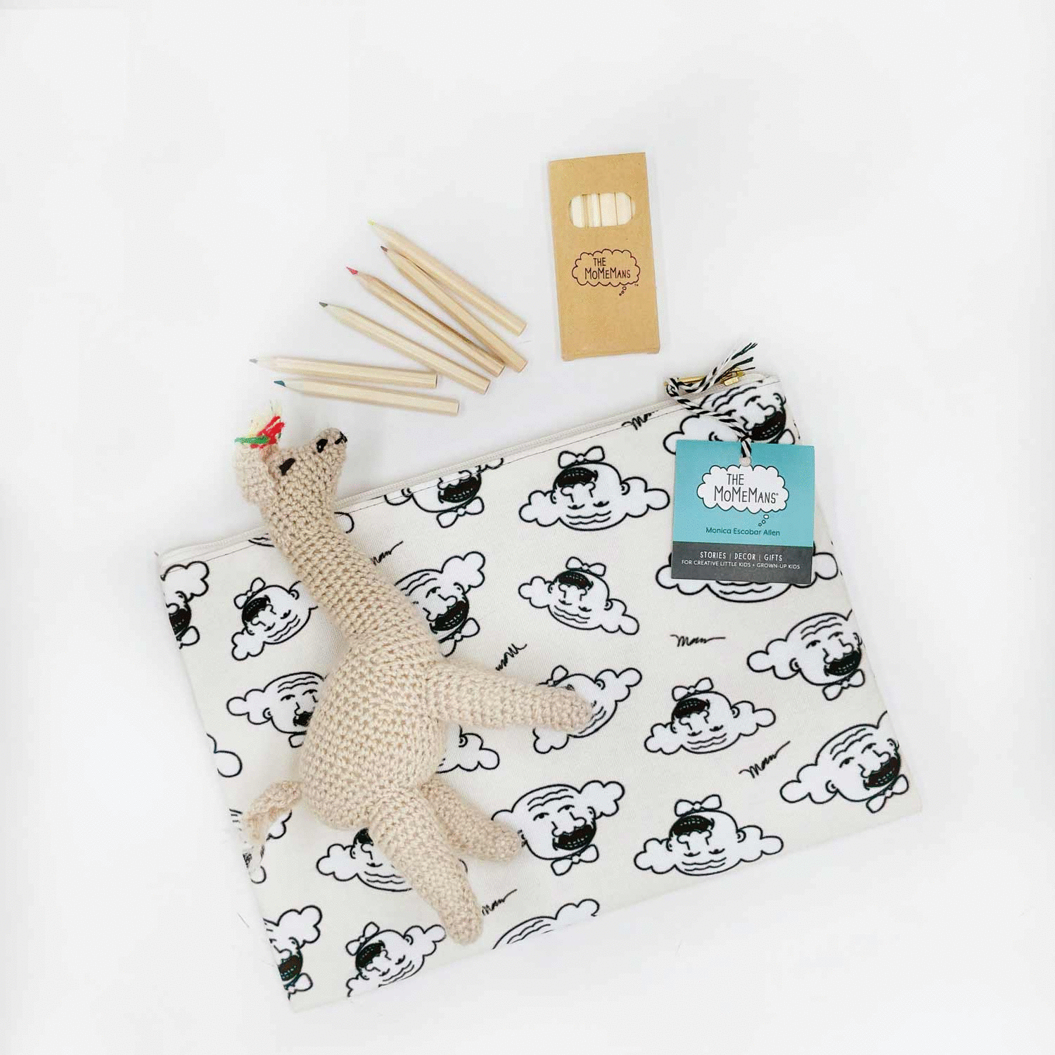 Hubert Zipper Pouch | themomemans.com