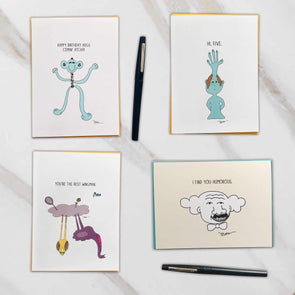 Greeting Card Bundle | themomemans.com by Monica Escobar Allen