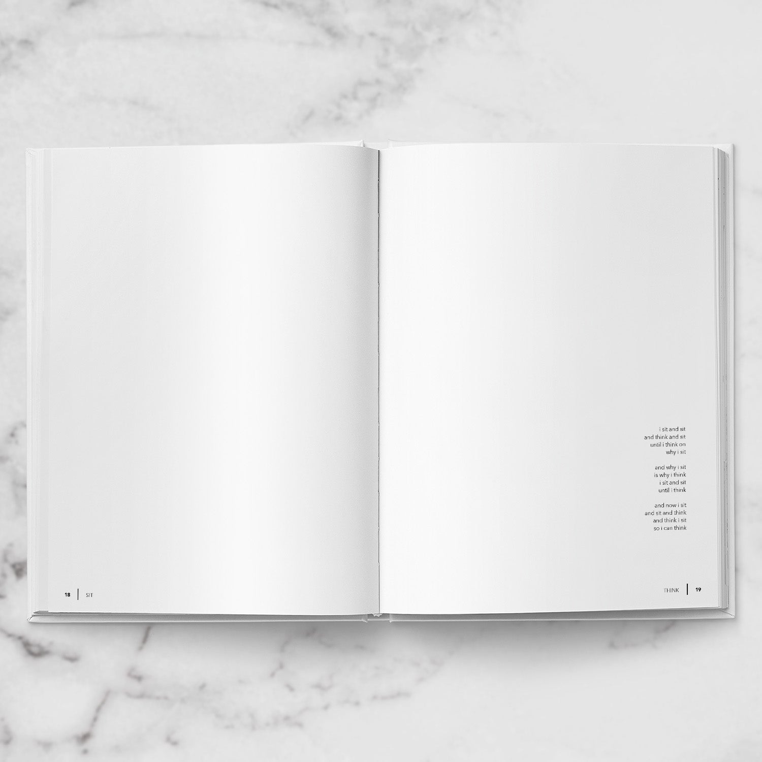 Sit. Think. Write. Color. Doodle. A Poetic Coloring Book & Mindfulness Companion.