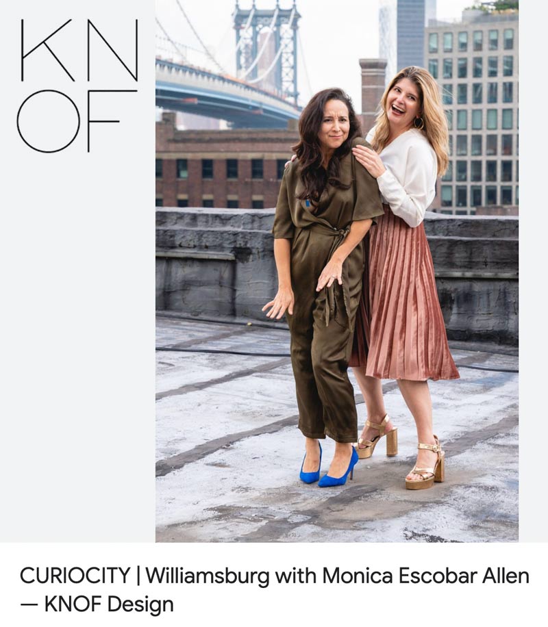 Curiocity Guide with Knof Design interviews Founder Monica Escobar Allen of The MoMeMans®