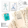 The Complete Unisex Baby Shower Bundle Featuring Hello Forest and Bots Family | themomemans.com by Monica Escobar Allen