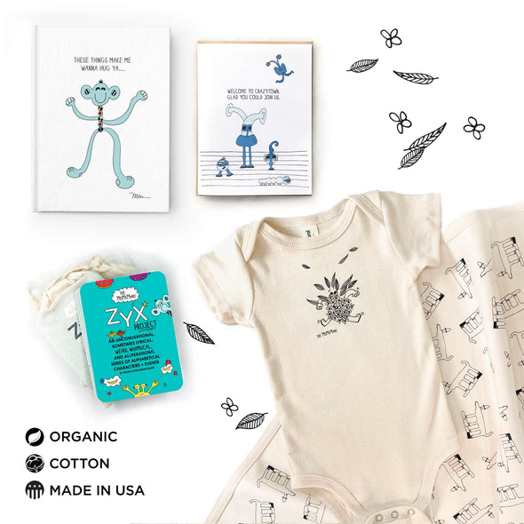 The Complete Unisex Baby Shower Bundle Featuring Fancy Franny and Sherman | themomemans.com by Monica Escobar Allen