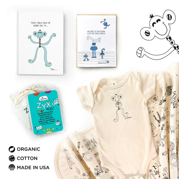 The Complete Unisex Baby Shower Bundle Featuring Hayhay and the ZYX Project | themomemans.com by Monica Escobar Allen