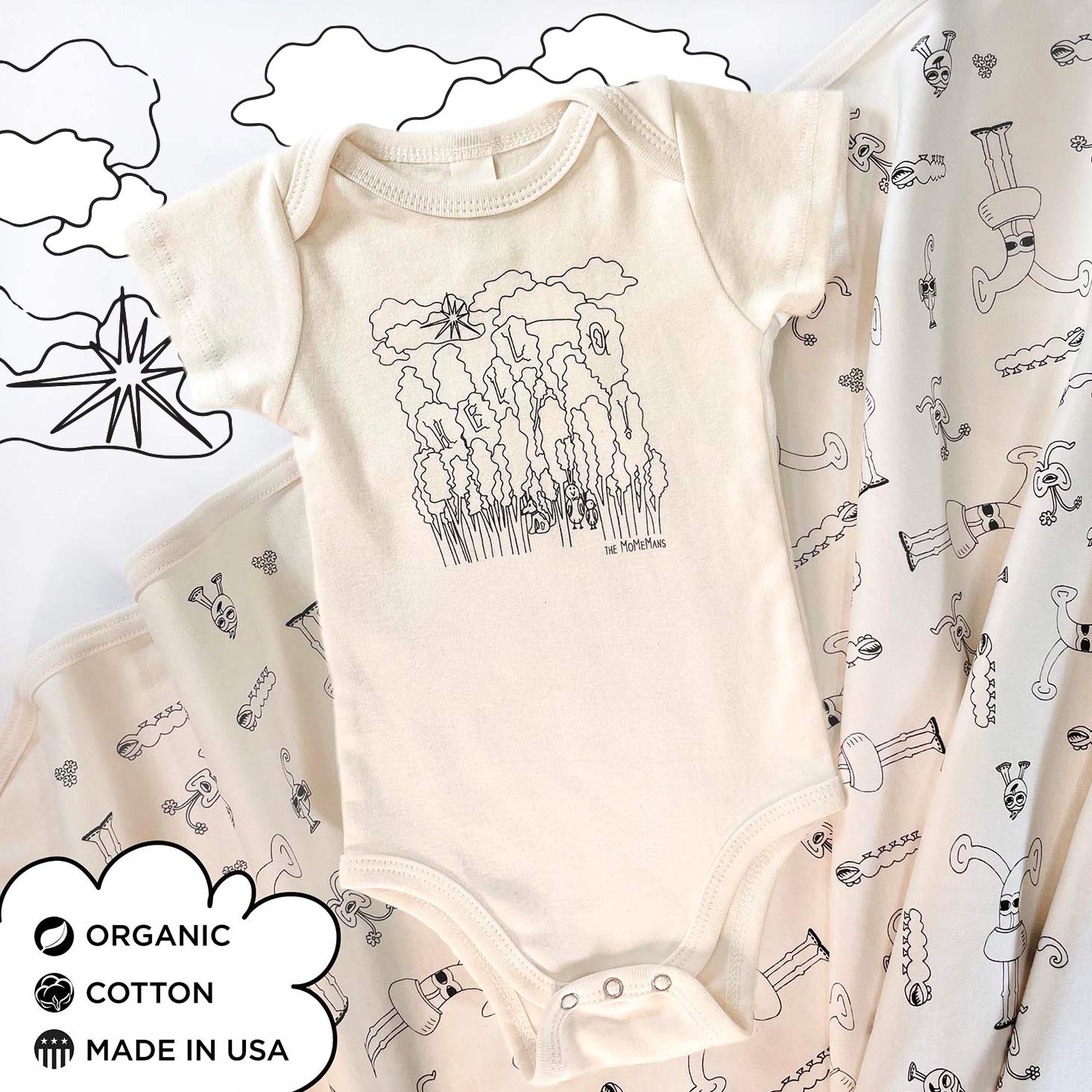Baby Shower Onesie Blanket Bundle (Save 15%)