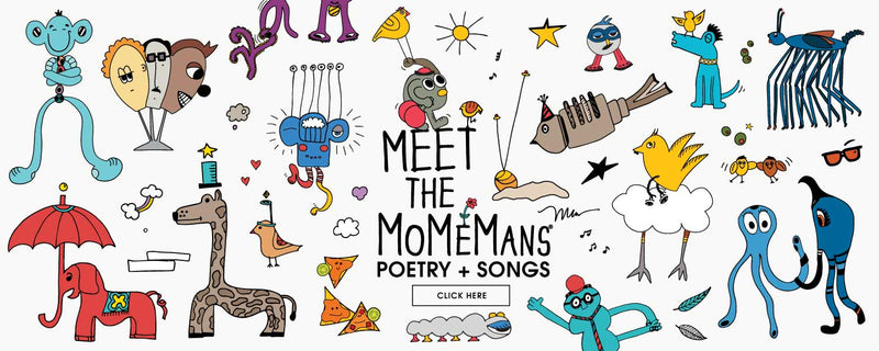 Meet the MoMeMans Poetry + Songs by Monica Escobar Allen | themomemans.com