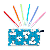 Machine Washable Pencil Cases and Activity Pouches. From The MoMeMans. Shipping from Brooklyn, NY to anywhere in the USA!