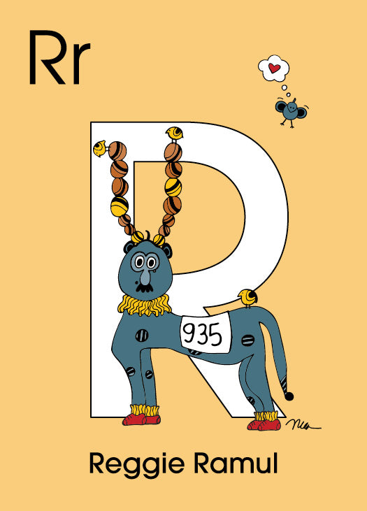 The Letter R Print