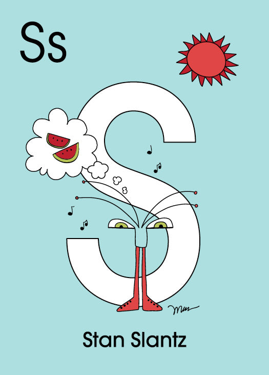 The Letter S Print