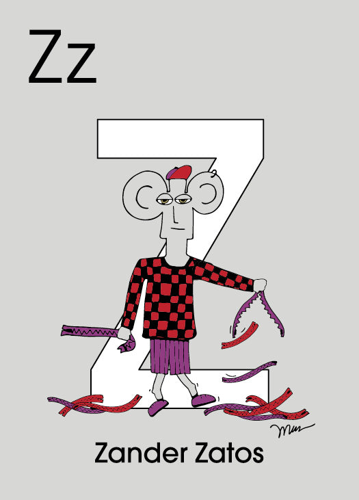 The Letter Z Print