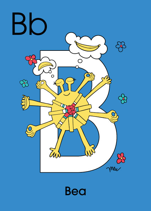 The Letter B Print