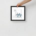 Nursery Wall Art Letter U Art Print | themomemans.com