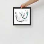 Nursery Wall Art Letter W Art Print | themomemans.com