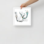 Nursery Wall Art Letter W Art Print | themomemans.com