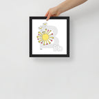 Nursery Wall Art Letter B Art Print | themomemans.com