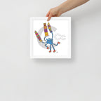 Nursery Wall Art Letter C Art Print | themomemans.com
