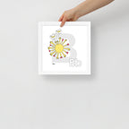 Nursery Wall Art Letter B Art Print | themomemans.com