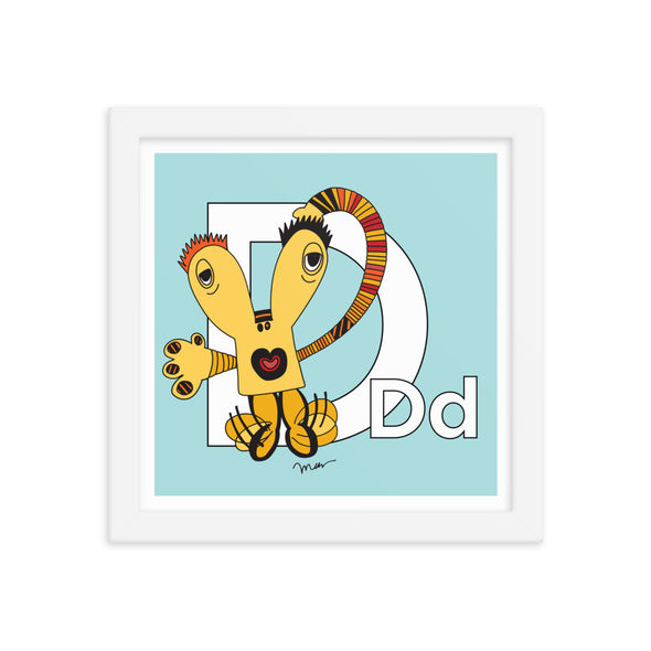 The Letter D Print