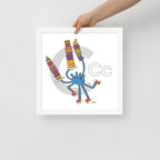 Nursery Wall Art Letter C Art Print | themomemans.com