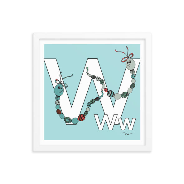 The Letter W Print