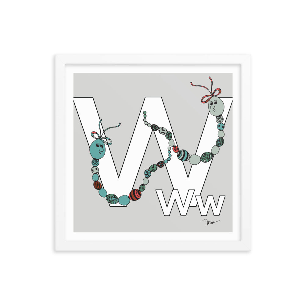 The Letter W Print