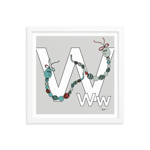 The Letter W Print