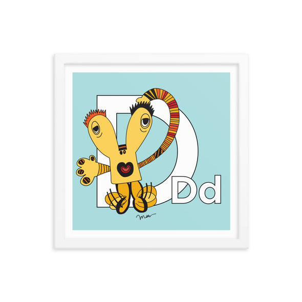 The Letter D Print