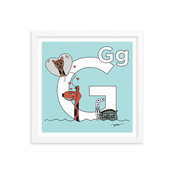 The Letter G Print