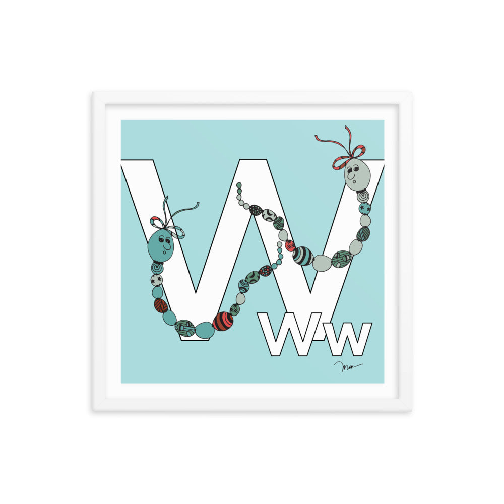 The Letter W Print