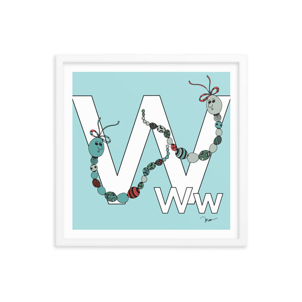 The Letter W Print