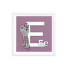 The Letter E Print